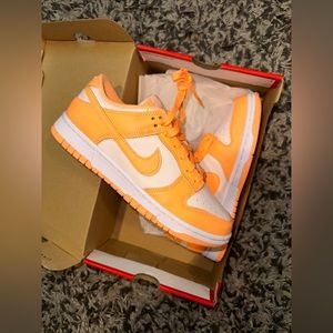 Nike Dunk Low Peach Cream WOMENS
SIZE 7.5 (mens 6)